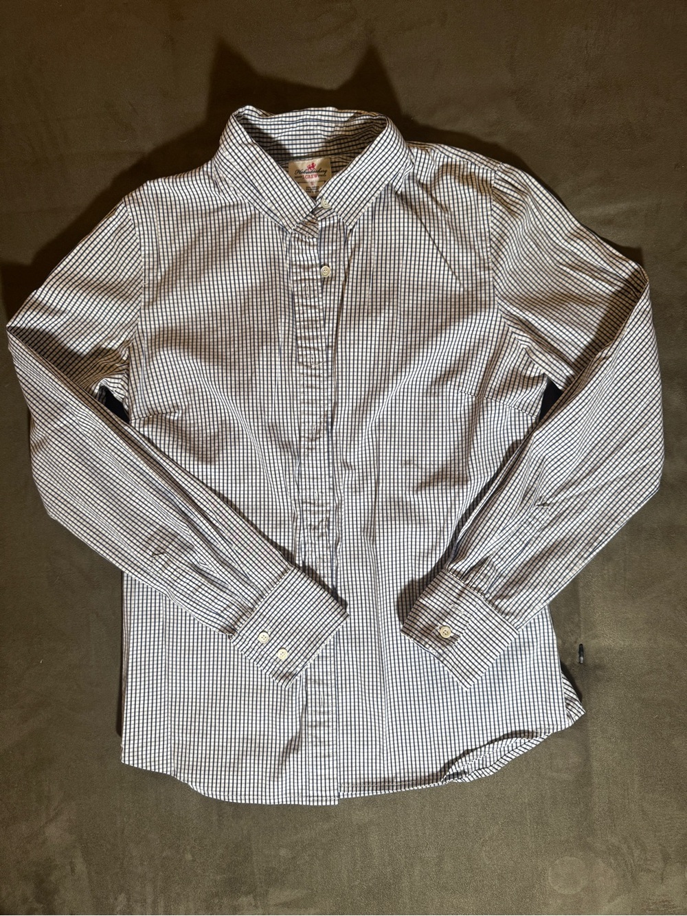 J Crew Haberdashery stretch cotton button down